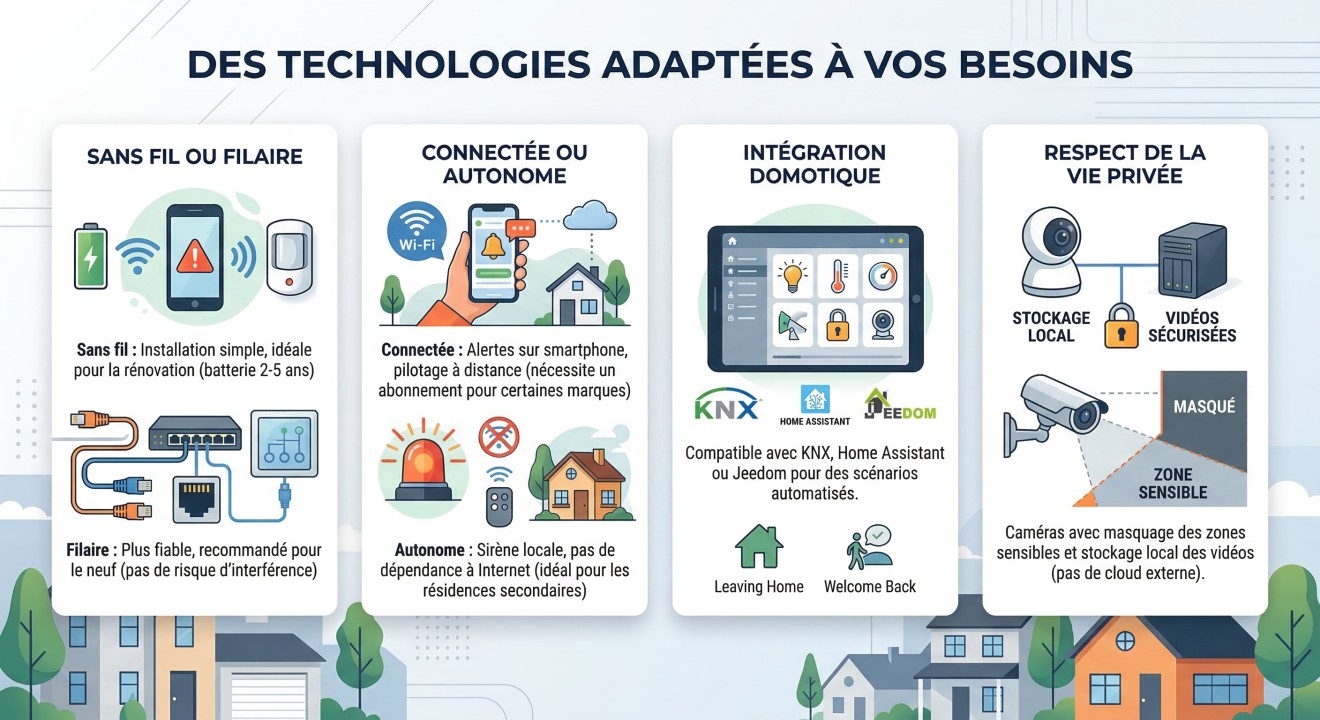 Des tehnologies adaptées aux besoins