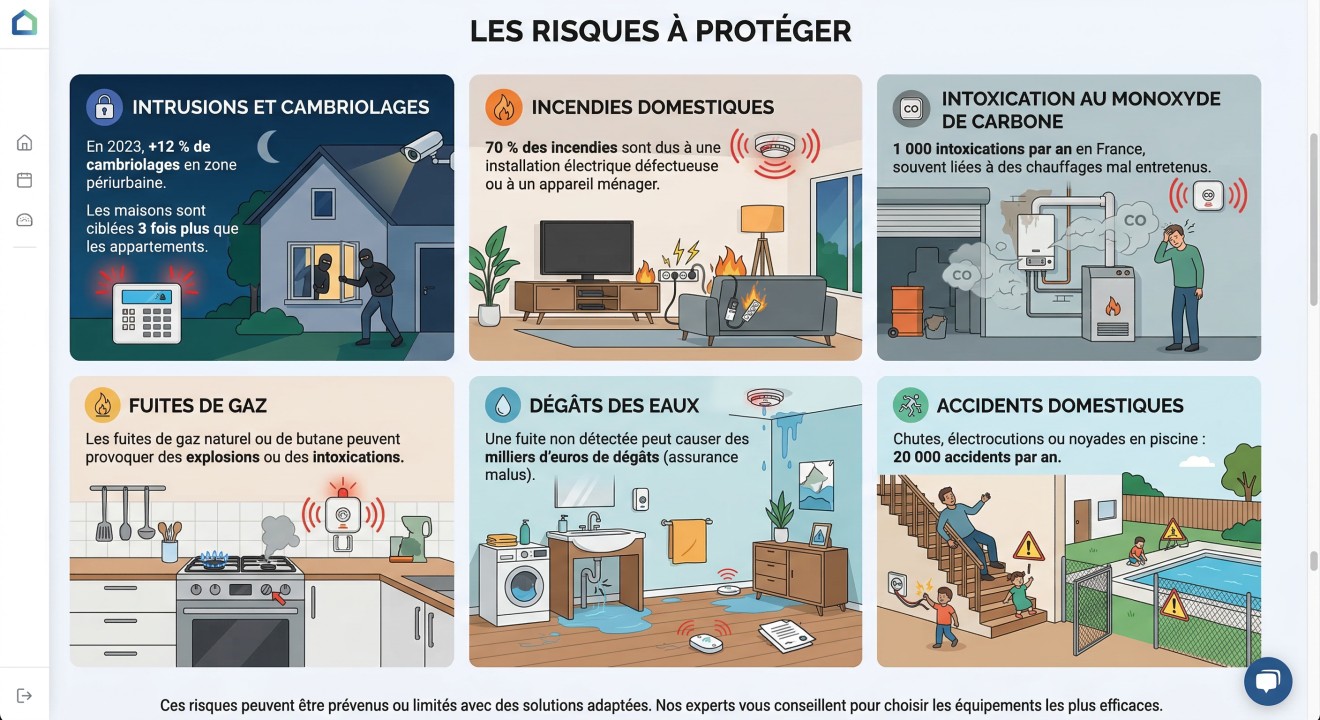 Les risques à protéger