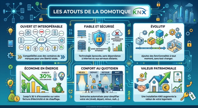 Les Atouts de la domotique KNX
