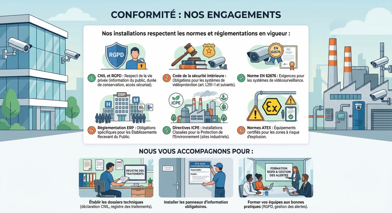 Nos engagements en video protection