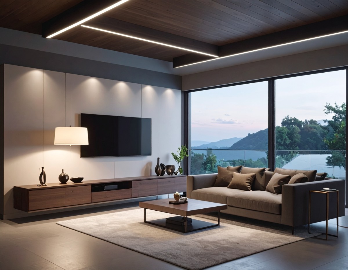 Illustration de éclairage intelligent