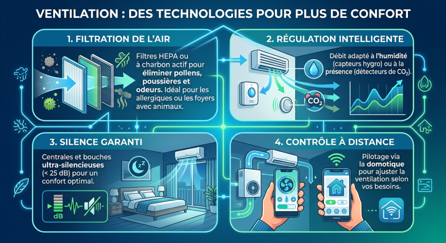 Technologies de ventilations